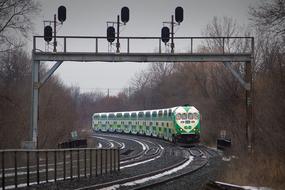 Train Railway Railroad Track