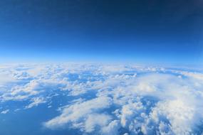 blue cloudy beautiful sky