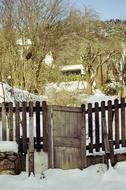 the fence at grandma's house