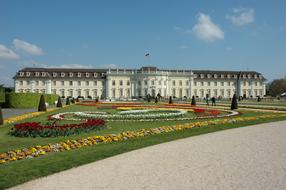 The Baroque Castle in Ludwigsburg