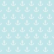 blue baby anchor boating background