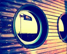 Port Hole Reflection