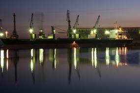 Port Sunset Bulgaria