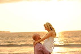Valentine Sunset Beach
