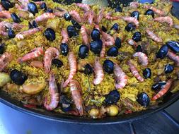Rice with shrimp