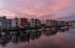 Trondheim Norway Sunrise