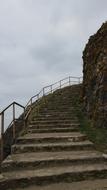 Staircase Outside on Cliff
