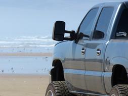 Truck Beach Sand