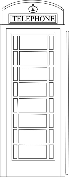 telephone england phone booth