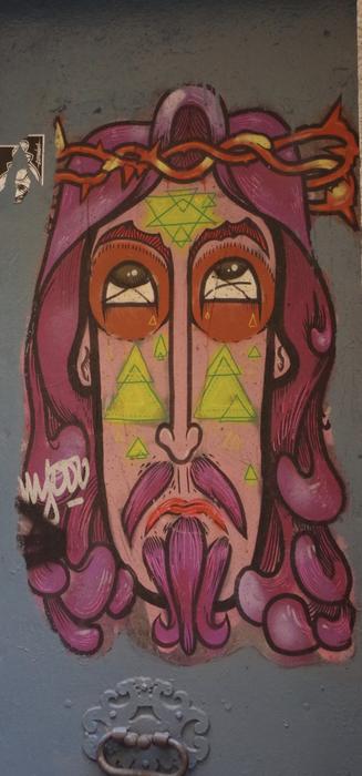 Graffiti Jesus Street Art