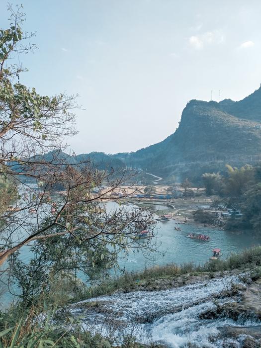 Landscape Detian Waterfall