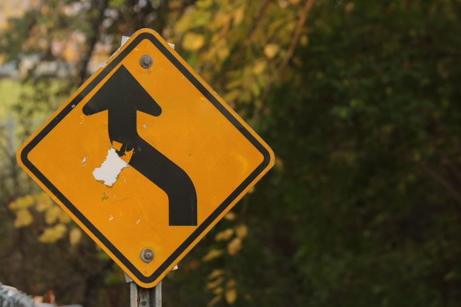 Sign Road Traffic