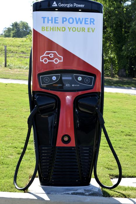 Electric Charge Road Sign