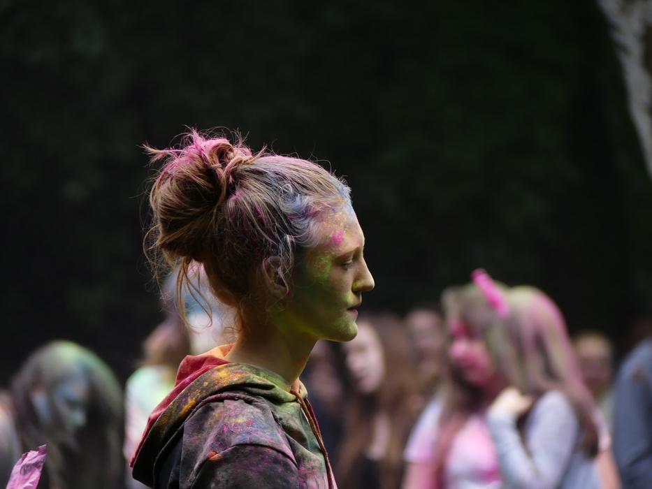 Girl on Festival Of Flowers