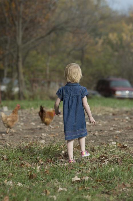 Child at Outdoors Nature