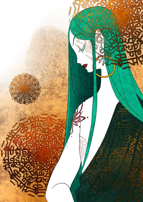 illustration art background