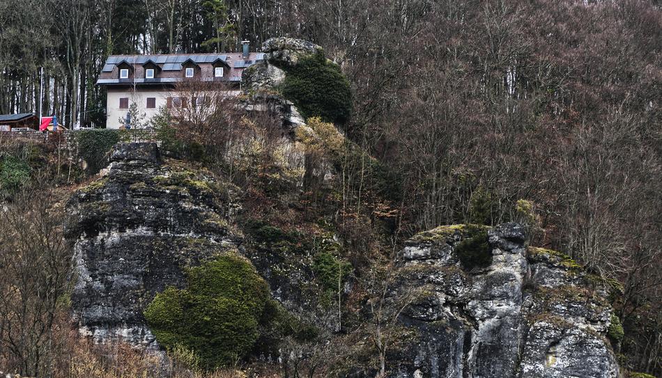 Rock Building Lonely
