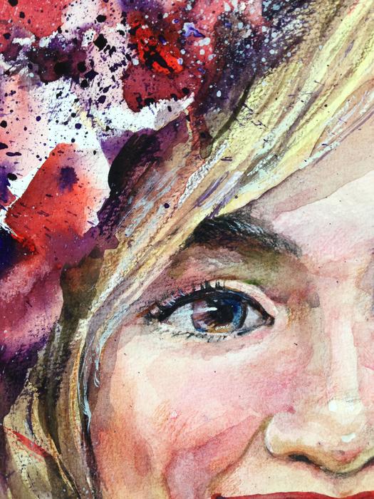 artistically colorful art painting