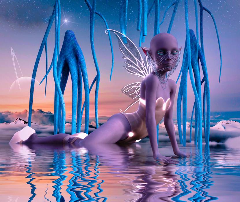 Waters Alien Planet