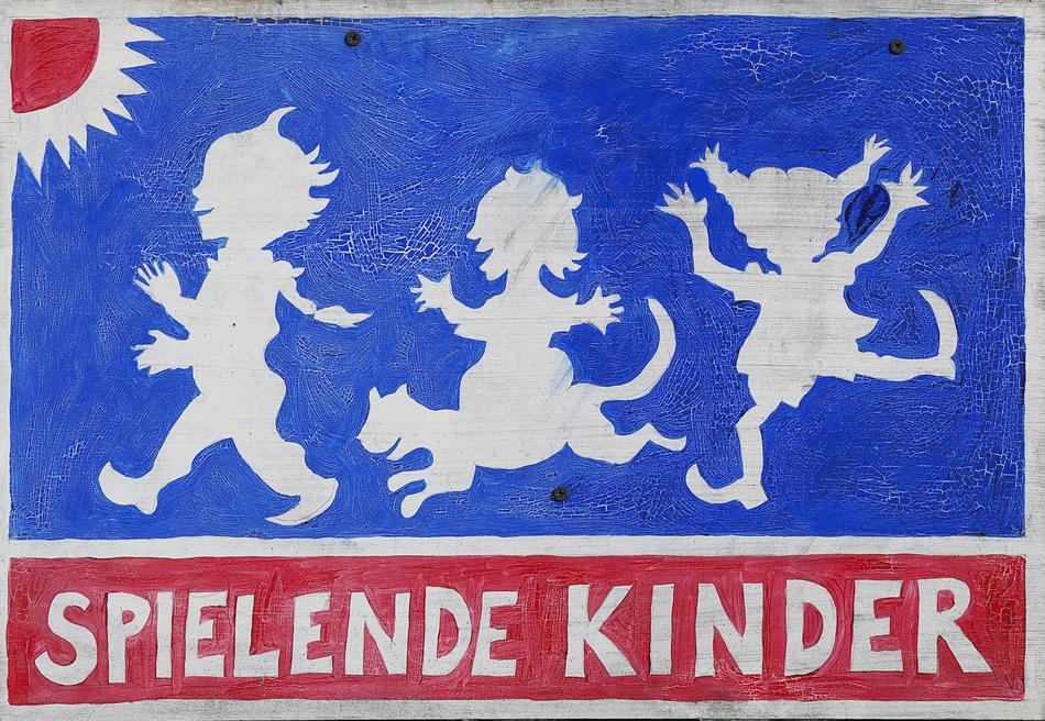 Shield Warning Note Children