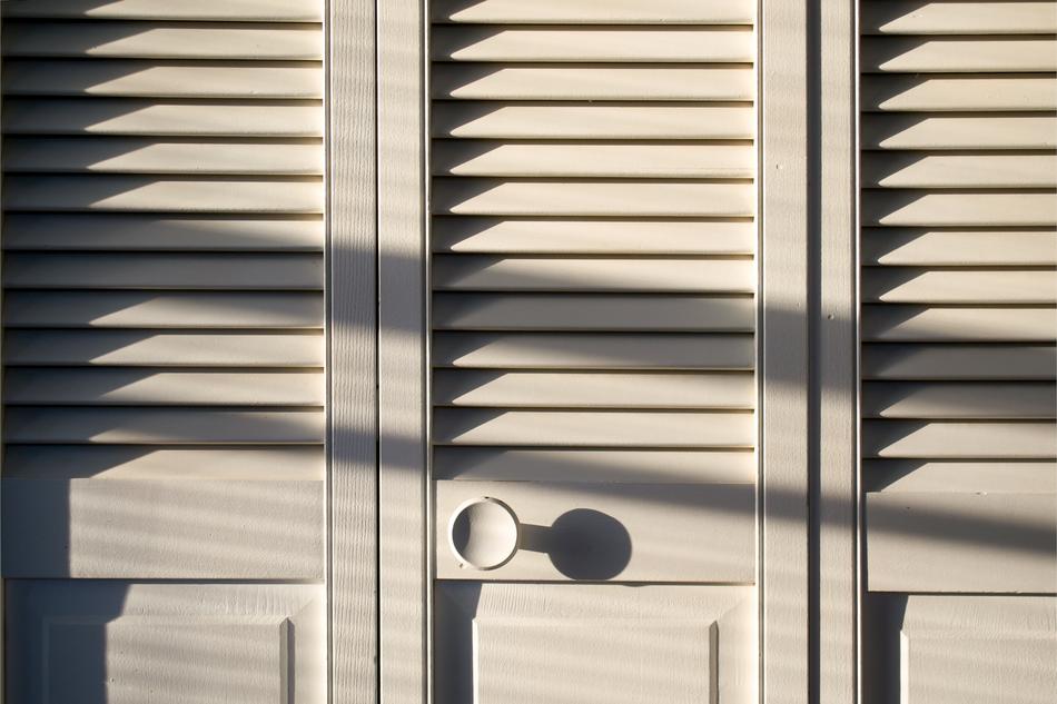 white wood cabinet doors