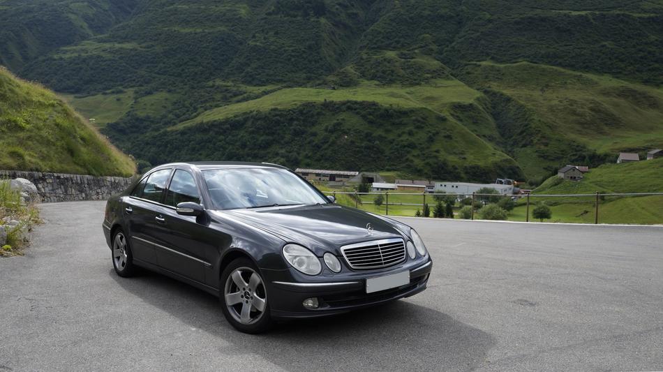 Car Mercedes Mountains