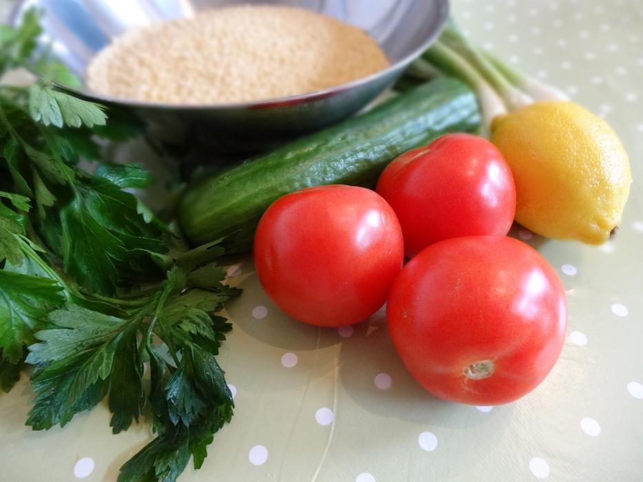 tomatoes and cucumbers