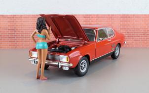 Model Car Ford Capri