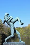 Sculpture of Vigeland people