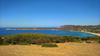 Bay Sea Corsica West coast