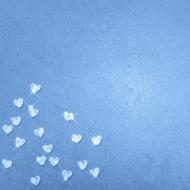 blue background scrapbooking paper page