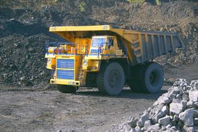 Dumper Coal Mining Gigantic