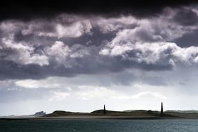 Coastline Northumberland Sea