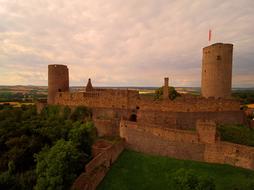 Coins Burg Munzenberg Castle