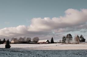 Landscapes Winter House