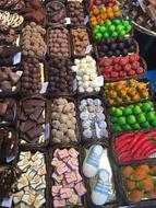 colorful treats at the fair