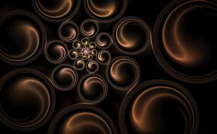 fractal chocolate color brown