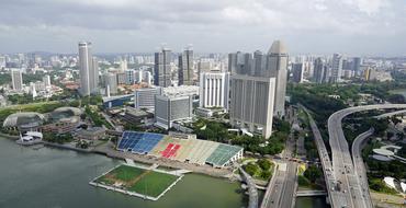 Skyline Singapore Skyscraper