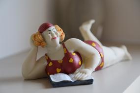 The Figurine Woman Decoration