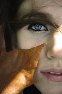 beauty Model Girl Face
