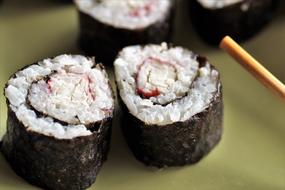 swirled fish rolls