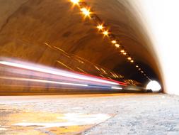 Tunnel Motorcycle Resin