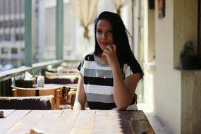 Girl Model cafe