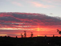 Sunset Sky Color