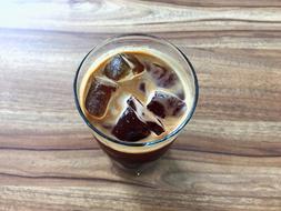 iced summer coffee