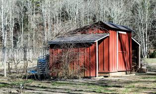 rustic Red Barn Outdoor