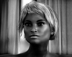 Beautiful blonde girl