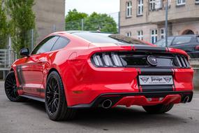 Mustang Gt Red