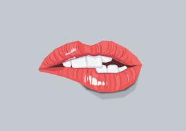 sexy lips fashion woman girl face