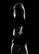 Black And White Silhouette